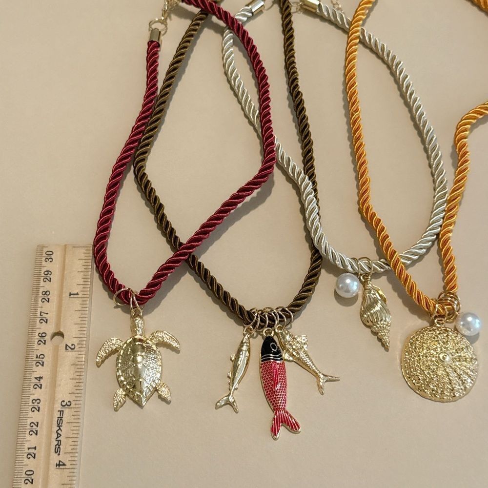 Fish necklace set #1613 - Picture 4 of 4